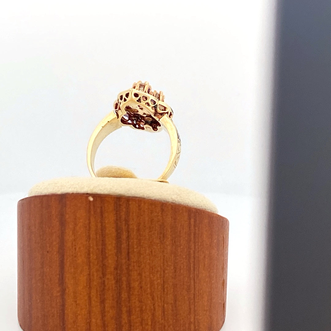 Unveiling a Vintage Treasure: Antique Diamond &amp; Black Enamel Ring (On Consignment)